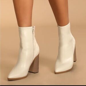 Brand new and never worn heeled boots